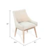 BM339851_4_d2cf2ca9-c636-4764-aa9b-de3578839035 Livvy Low Back Dining Chair Set of 2, Light Gray Fabric, Wheat Brown Wood