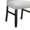 BM340151_2_3c616c5e-aba6-4c82-8dd2-ad7474436c01 Riac Set of 2 Side Dining Chairs, Black Wood, Dove Gray Fabric Seat