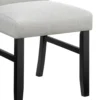 BM340151_3_c6fd8e25-48c2-42cd-888a-24227818520c Riac Set of 2 Side Dining Chairs, Black Wood, Dove Gray Fabric Seat
