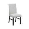 BM340151_7be6c8a1-7bf9-4d3c-866b-d95178207db4 Riac Set of 2 Side Dining Chairs, Black Wood, Dove Gray Fabric Seat