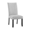 BM340154_c18f36b0-13b3-42e4-86e4-a76797a8ec52 Viem Dining Chair Set of 2, Black Wood, Gray Fabric Seat, Nailhead Trim