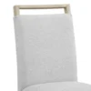 BM340156_1_e769602d-9fda-458c-b35a-21f1cbebda08 Koji Dining Chair Set of 2, Gray Fabric Padded Seat, Brown Wood Frame