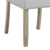 BM340156_2_0b13de0f-59ce-46c8-a8a5-4bf843d0f1cd Koji Dining Chair Set of 2, Gray Fabric Padded Seat, Brown Wood Frame