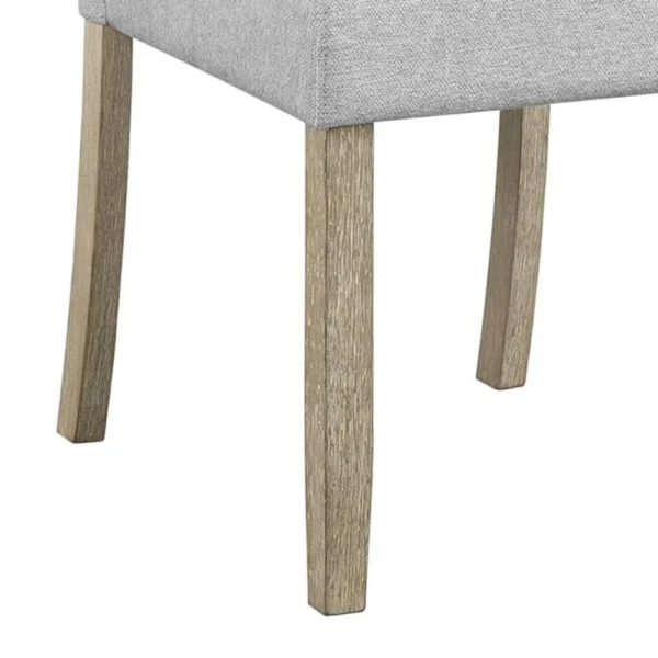 BM340156_2_0b13de0f-59ce-46c8-a8a5-4bf843d0f1cd Koji Dining Chair Set of 2, Gray Fabric Padded Seat, Brown Wood Frame