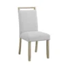 BM340156_63c58878-d702-4ceb-9b96-06aa4a5cf2a0 Koji Dining Chair Set of 2, Gray Fabric Padded Seat, Brown Wood Frame