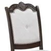 BM340172_1_11e68826-1524-4919-bd28-5bd25e504420 Cary Side Dining Chair Set of 2, Beige Linen, Scrolled Coffee Brown Wood