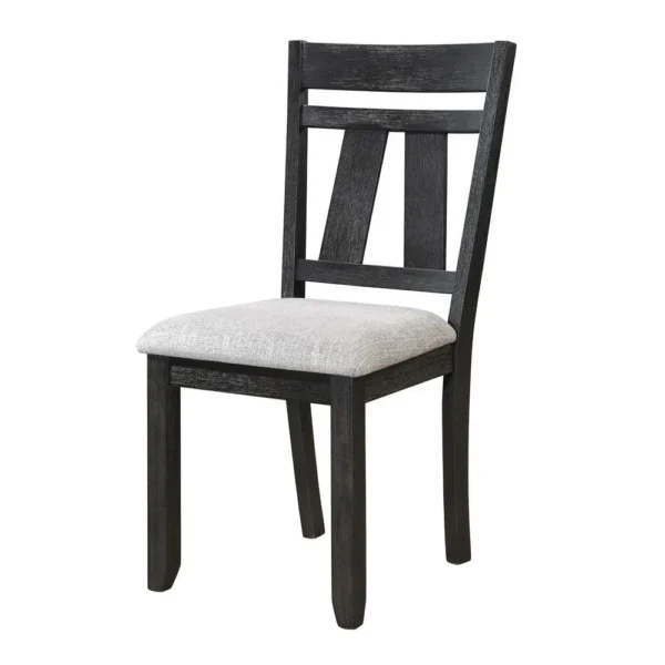 BM340177_e7baa56d-88de-4518-82c6-179c6733c946 Riby Dining Chair Set of 2, Black Wood Frame, Gray Linen Seating