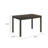 BM340197_4_7bdac154-9b1f-4a62-a8d3-6f4fa0b894a6 Muly Dining Table, 43 Inch Rectangular Top, Gray-Brown Wood Legs