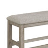 BM340209_3_bfca6cde-3cf2-4af4-985a-b16c03f68fc2 Filu Counter Height Dining Bench, 40 Inch White Oak Wood, Light Gray