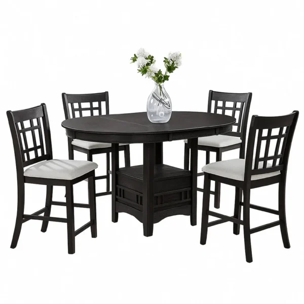 BM340213_1_cb185551-28a2-4402-b018-08aa0381bc69 Mipo Counter Height Dining Chair Set of 2, Black Grid Back, White Seats