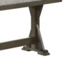 BM340217_2_3221f36e-e4a0-45aa-90d5-6bef320ffd89 Omal Counter Height Dining Bench, Brown-Khaki Wood, Gray Fabric, 48 Inch