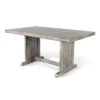 BM340366_1_c8314523-1215-4f13-9a81-01fbeb431c5d Zeka Dining Table, 60 Inch Top, Double Pedestal, Gray Solid Wood