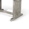 BM340366_3_120978f0-6cf2-4b7f-a7c1-f77aa04bb08e Zeka Dining Table, 60 Inch Top, Double Pedestal, Gray Solid Wood