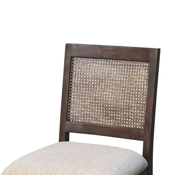 BM340389_2_48a4191b-4a01-4f01-8db5-6080d4723908 Zemi Dining Chair Set of 2, Rattan Back, Beige, Dark Brown Solid Wood
