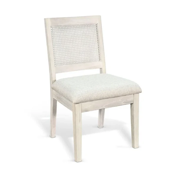 BM340390_72b8492b-1b0c-4a5d-a997-5fc004d8029b Zemi Dining Chair Set of 2, Rattan Back, Beige, Light Gray Solid Wood