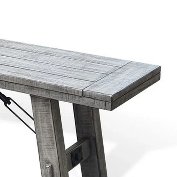 BM340403_2_b8ecf1af-da43-44cf-a25e-87c0d315f73b Zeka Industrial Bench, Plank Seat, 72 Inch Rustic Gray Solid Wood