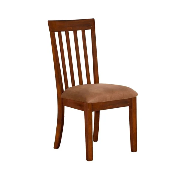 BM340407_cd6c9a88-0b09-4a85-a615-b3b68353c2cf Odel Dining Side Chair Set of 2, Slatted Solid Wood Dark Brown