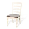 BM340413_1_e0553614-ff5c-4009-a357-92732f3d31d8 Dean Dining Chair Set of 2, Ladder Back, Dark Brown, White Solid Wood