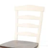 BM340413_2_13a5e71c-be2c-4c6f-8e29-5289be61c099 Dean Dining Chair Set of 2, Ladder Back, Dark Brown, White Solid Wood