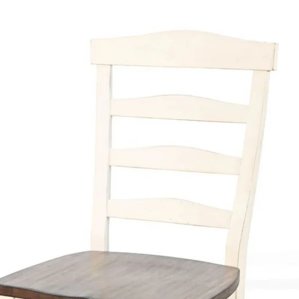 BM340413_2_13a5e71c-be2c-4c6f-8e29-5289be61c099 Dean Dining Chair Set of 2, Ladder Back, Dark Brown, White Solid Wood