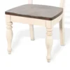 BM340413_3_f69d54fc-a9bc-431c-a7f6-ebcea20cfd18 Dean Dining Chair Set of 2, Ladder Back, Dark Brown, White Solid Wood