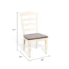 BM340413_4_6fe3dccd-dee2-46f4-8a78-6256053e0ad7 Dean Dining Chair Set of 2, Ladder Back, Dark Brown, White Solid Wood