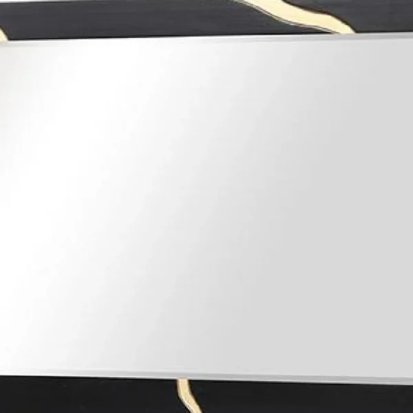BM340842_2_aaf6c67c-6ca6-4594-af3b-8e55da6271af Goldie Dresser Mirror, Beveled Glass, Gold and Black Solid Wood, 35x52