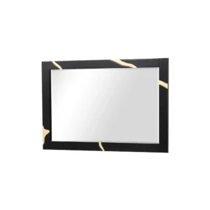 BM340842_cbb9e77d-4c9f-4fda-8ab3-f037c8932d31 Goldie Dresser Mirror, Beveled Glass, Gold and Black Solid Wood, 35x52