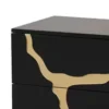 BM340843_1_b64f1b0e-6926-4ef3-b219-5bd1943d6dfc Goldie Nightstand, 2 Drawers, Gold and Black Solid Wood, 28 Inch