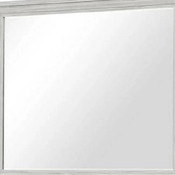 BM340847_2_7d5a8086-3dfd-43ef-92c6-29290f35eaee Basil Dresser Mirror, Beveled Glass, 38x44 Rustic White Solid Wood Frame