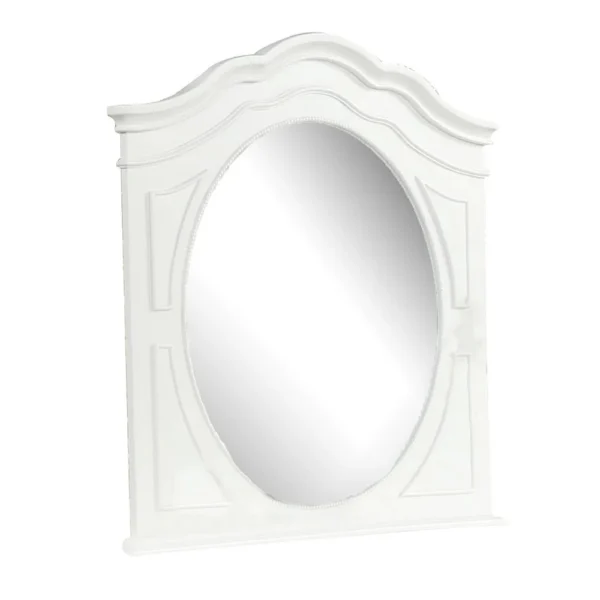 BM340851_20d630f8-23ac-474f-95da-9a3a0305eda5 Calpan Dresser Mirror, Modern White Solid Wood Frame, 38x40