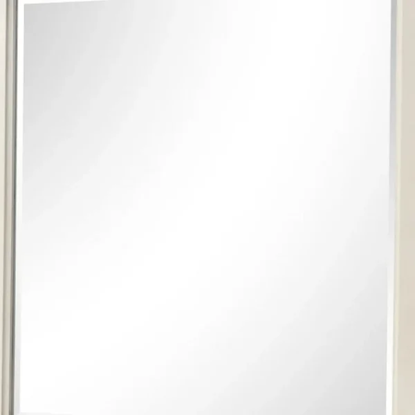 BM340856_2_aa716376-3ac5-4e51-9696-a3aa43b6a206 Toi Dresser Mirror, Beveled Glass, Antique White Finished Solid Wood, 38 Inch