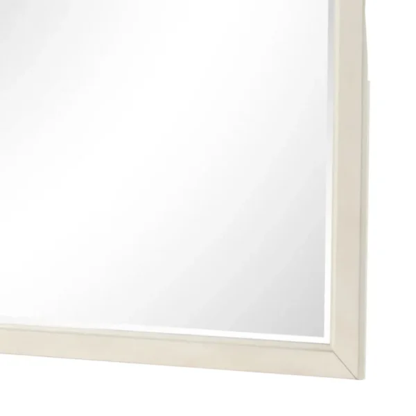 BM340856_3_d7da9707-703f-4331-9e0b-d3867cfb6fee Toi Dresser Mirror, Beveled Glass, Antique White Finished Solid Wood, 38 Inch