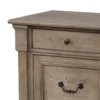 BM340859_1_9452668b-6df6-47e9-9563-d3bcef7fef3d Roi Nightstand, 2 Drawers, Weathered Gray Solid Wood, 28 Inch