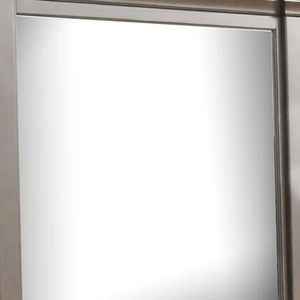 BM340862_2_1d300da1-af2d-4d03-916c-69cdf582e74e Huder Dresser Mirror, Beveled Glass, Dark Walnut Brown Wood, 39x46