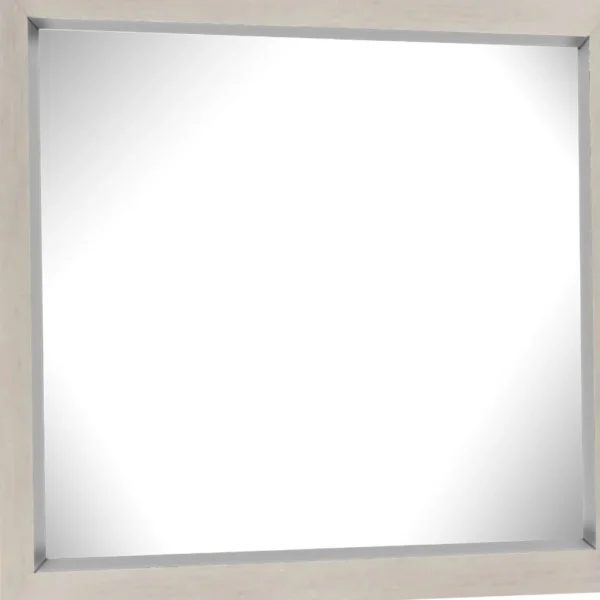 BM340866_2_7777df72-5390-466d-9528-7de53ddfc273 Kexa Dresser Mirror, Bevel Glass, Light Gray Solid Wood Frame, 34x44