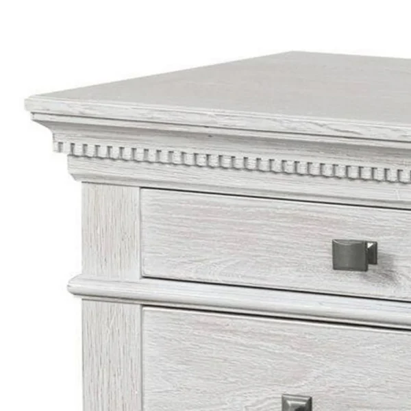 BM340874_1_cea13996-c2d1-46d0-b269-f7af6a1a65ea Leyne Nightstand, 3 Drawers, Farmhouse Weathered Gray Solid Wood, 26 Inch
