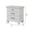 BM340874_4_606d5688-4618-40cb-ac31-1466dc59ebf7 Leyne Nightstand, 3 Drawers, Farmhouse Weathered Gray Solid Wood, 26 Inch