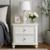 BM340878_5_26785203-6d68-494e-8e0a-fe42bc27ef5d Kyna Nightstand, 2 Drawers, Classic Antique White Solid Wood, 28 Inch