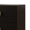 BM340882_2_a134dbf9-4981-4144-aa3c-000cb4c5f966 Lati Nightstand, 2 Drawers, Black Wood, Gold Metal, 24 Inch
