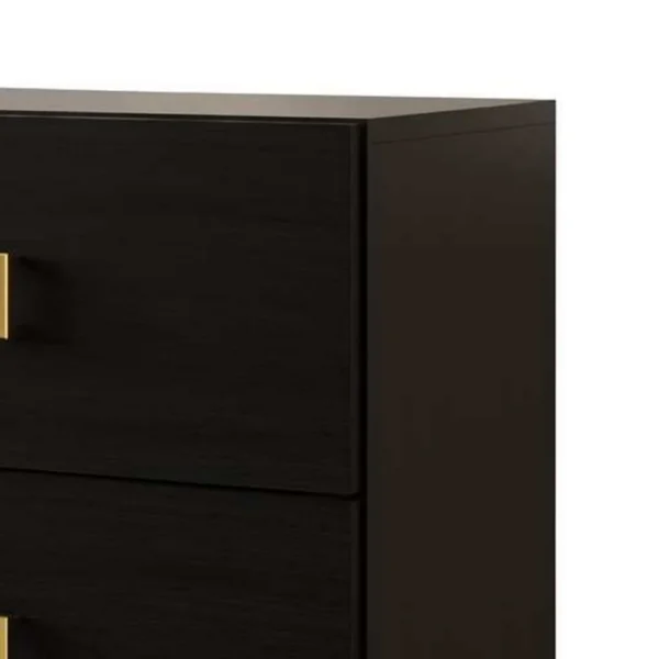 BM340882_2_a134dbf9-4981-4144-aa3c-000cb4c5f966 Lati Nightstand, 2 Drawers, Black Wood, Gold Metal, 24 Inch