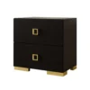 BM340882_9fb9c3a2-c3ec-45a2-9bb7-b61ef3ef0305 Lati Nightstand, 2 Drawers, Black Wood, Gold Metal, 24 Inch