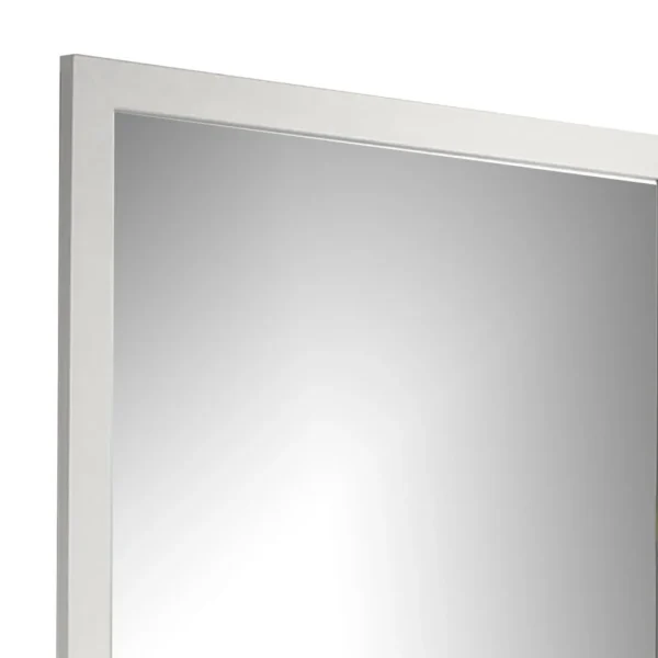 BM340884_1_022f8917-453e-43bb-bd63-55ebc453e201 Dyl Dresser Mirror, Bevel Glass, White Wood Frame, 40 Inch Square
