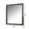 BM340888_4_dad6c751-e759-464f-9e3e-dbcd15491a12 Fel Dresser Mirror, Beveled Glass, Dark Brown Wood Frame, 44x45