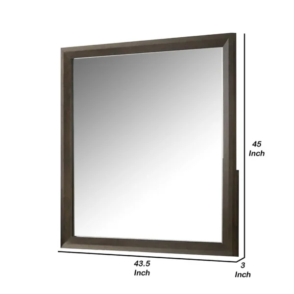 BM340888_4_dad6c751-e759-464f-9e3e-dbcd15491a12 Fel Dresser Mirror, Beveled Glass, Dark Brown Wood Frame, 44x45