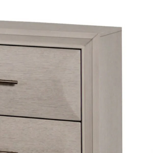 BM340895_2_31556f43-e618-4f25-a1af-32a94187d6e2 Nitz Nightstand, 2 Drawers, White Solid Wood, Metal Handles, 27 Inch