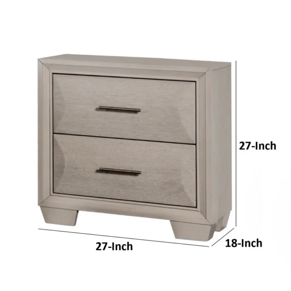 BM340895_4_0089529a-cc90-410e-8d46-646d209b2d26 Nitz Nightstand, 2 Drawers, White Solid Wood, Metal Handles, 27 Inch