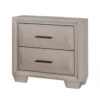 BM340895_d629a6b8-3596-4c92-9b97-dc7c9e0a416c Nitz Nightstand, 2 Drawers, White Solid Wood, Metal Handles, 27 Inch