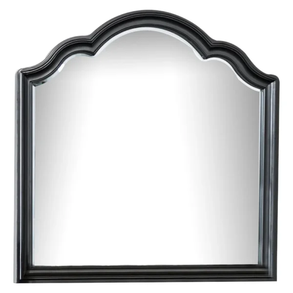 BM340901_ff9159d4-2f11-4de3-83d5-66d47c5589b1 Eleena Dresser Mirror, Beveled Glass, Black Solid Wood Frame, 41x42