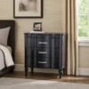 BM340902_5_9af48188-9142-41ed-82da-73e5ddf47adc Eleena Nightstand, 3 Drawers, Black Solid Wood, Metal Handles, 28 Inch